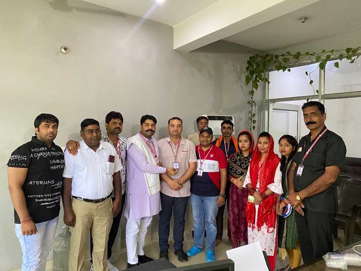 रिंकू भाटी को करप्शन फ्री इंडिया संगठन का बनाया गया अध्यक्ष